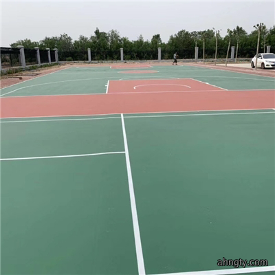 羽毛球场施工