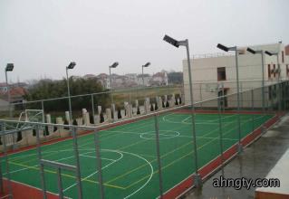 羽毛球场施工
