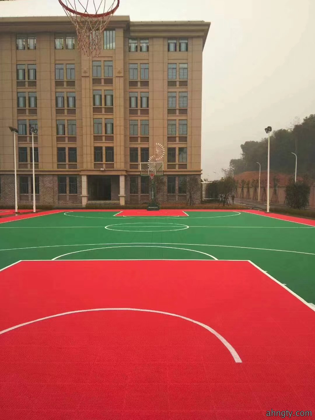 硅pu球场