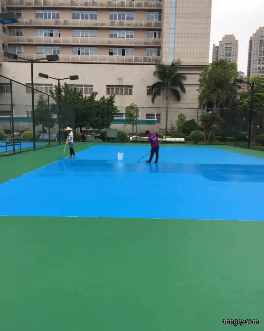 网球场施工